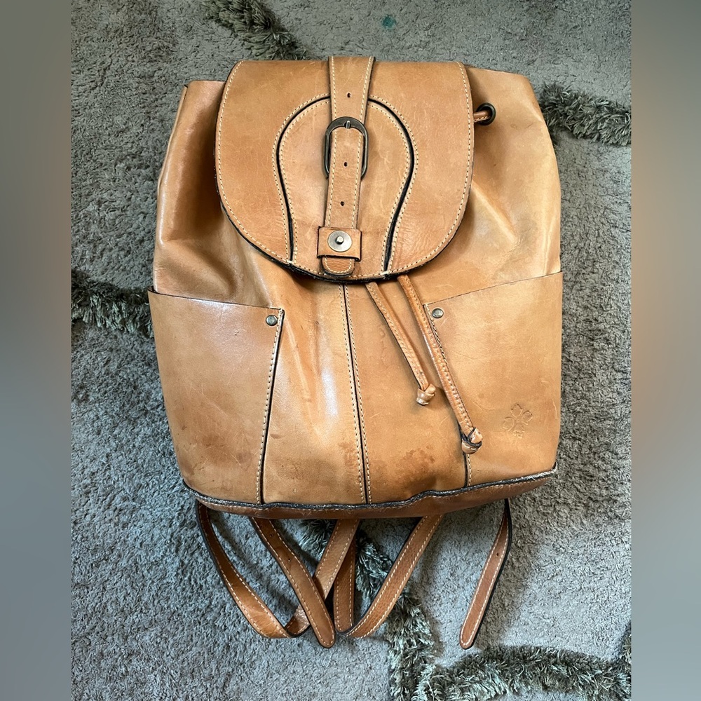 Patrica Nash Vasto Italian Leather Backpack